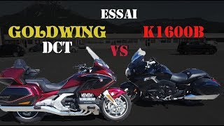 Fabike Essai Goldwing vs K1600B  Le choc des titans 12 [upl. by Salvucci177]