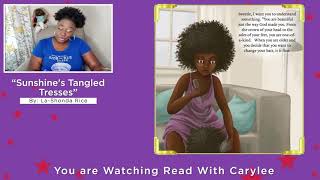 RIF Black History Month ReadAloud Sunshines Tangled Tresses [upl. by Calie448]