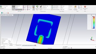 Simple steps to design Rectangular patch antenna using CST [upl. by Paz]