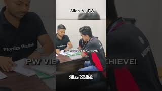 Allen vs pw trending video status kota kotacoaching iit neet neet2025 jee allenite pw [upl. by Rifkin52]