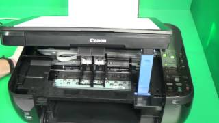 Canon ink cartridges with printhead not recognized missing damage low level common problems [upl. by Tarsuss]