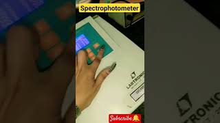 Spectrophotometer shorts youtubeshorts spectrometer short shortsfeed share [upl. by Ranson881]