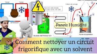 comment nettoyer un circuit frigorifique en cas de panne dhumidité [upl. by Isador]