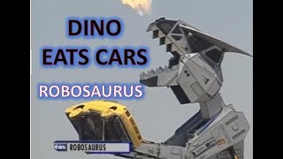 Watch Robosaurus Eat Cars [upl. by Arretal]