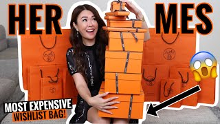 OMG My Most EXPENSIVE Hermes Unboxing Haul Rare Birkin or Kelly How much did I have to SPEND [upl. by Ztirf]