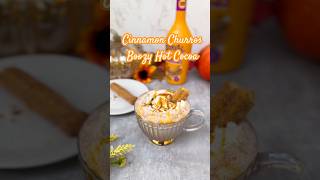 Cinnamon Churros Boozy Hot Cocoa cocktails boozyhotcocoa warmcocktails drinks [upl. by Cavallaro537]