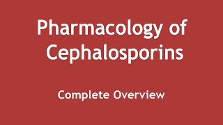 Pharmacology of Cephalosporins Complete Overview ENGLISH  Dr Shikha Parmar [upl. by Adihsaar442]