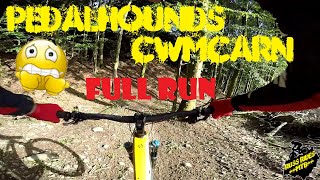 Pedalhounds Cwmcarn  Extreme Graded  Full Run [upl. by Troc4]