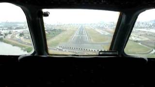 DC863 Landing in SEGU Cockpit View [upl. by Vinson795]