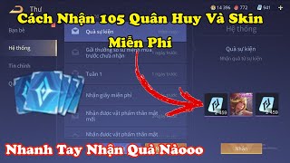 Liên Quân  Cách Tải App Nhận Quân Huy Miễn Phí Đơn Giản  Siêng Năng Cày Nhiệm Vụ Có Ngay Quà [upl. by Aicelav]