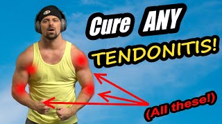 How to CURE Tendonitis The Definitive Guide to Fix ANY Tendinopathy [upl. by Nareht]