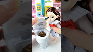 Satisfying with Unboxing amp Review Miniature Toilet Set  ASMR Video no music asmrroleplay [upl. by Ttelrats830]