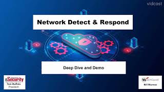 eSecurity Solutions  WatchGuard NDR Webinar Live Demo [upl. by Anahs]