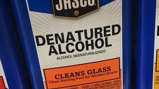 the DIFFERENCE between denatured alcohol and alcohol [upl. by Eenhat]