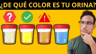 ¿QUÉ SIGNIFICA EL COLOR DE TU ORINA  Datos CLAVE ESPUMA COLOR OLOR [upl. by Hough555]