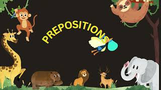 Preposition song power up Learn and sing with us to learn about prepositions [upl. by Merriott149]