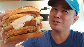 Product Review P0177  Chicken Big Mac McDonalds  Limited Time [upl. by Manas]