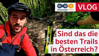 IST DAS DER HIMMEL Mein erster Besuch im Trailwerk Wachau Teil 1  MTB Vlog  PoV [upl. by Andrien]