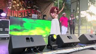 🗣SWGAC ReCap Juneteenth Atlanta Parade amp Music Festival [upl. by Saimon]