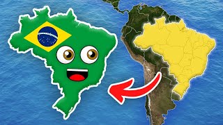 Brazil  Geography amp States  Countries of the World [upl. by Gratianna]