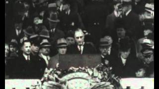 Franklin D Roosevelt inauguration address [upl. by Anij]