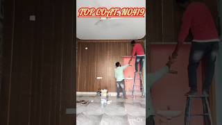 interior royal play texture bamboo super finishingpainting interiordesign [upl. by Clarinda]