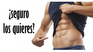 ¿seguro quieres abdominales marcados la realidad [upl. by Shaikh]