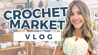 First Craft Show of the Fall Season🧶 • MARKET VLOG EP 1 [upl. by Enaj]