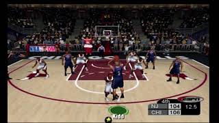 ESPN NBA Basketball 2K4 Chicago Bulls vs New Jersey Nets [upl. by Annekam]