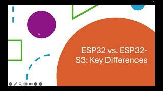 esp32s3 vs esp32  key differences [upl. by Notsirt]