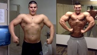 CRAZY STEROID TRANSFORMATION  BEFORE AND AFTER LESS THAN A YEAR [upl. by Allehcim]