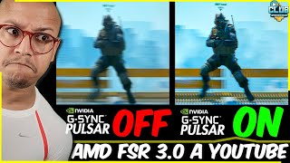 Nvidia GSync Pulsar es INCREIBLE l AMD agrega FSR a YOUTUBE amp VLC [upl. by Essila]