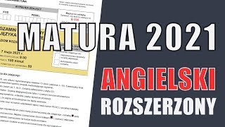 Matura rozszerzona angielski 2021 omówienie arkusza odpowiedzi [upl. by Ivanna]