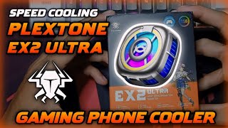 Plextone EX2 ULTRA Phone Cooler  Speed Cooling Test  Best Gaming Phone Cooler [upl. by Warton219]