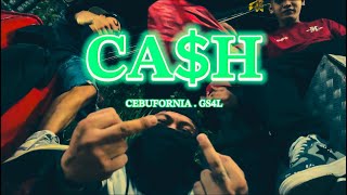 Cebufornia  CASH featuring Lil’Da Big Daddy Blood Raf Ghettlow NoFace Chaw OMV [upl. by Yesac]