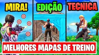 3 MAPAS de TREINO PARA SER UM PROPLAYER no FORTNITE em 2024 MIRA EDIÇÃO CONSTRUÇÃO PIECE CONTROL [upl. by Weber]