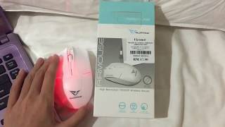 Review  Wireless USB Mouse Alcatroz Air Mouse [upl. by Ailyt]