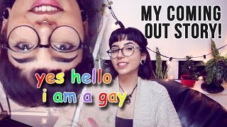 MY COMING OUT STORY  ADVICE [upl. by Nnylarac]