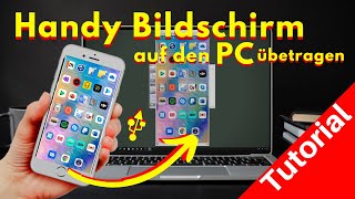 Handy auf PC übertragen  Fernsteuern mit USB  Tutorial 2021 [upl. by Aydiv]