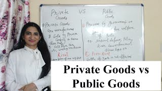 Private Goods vs Public Goods [upl. by Robenia670]