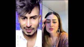 Pakistani Vairal celebrity grill VS Bangladeshi Vairal boy RaseljoyTikTok live video বিনোদন ভিডিও [upl. by Ssor218]