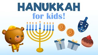 Hanukkah for Kids  Kids Fun Learning [upl. by Chae85]