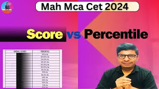 Mah Mca cet 2024 II Marks vs Percentile [upl. by Derfla]