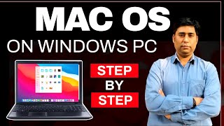 How to install macOS on LaptopPC  Step by step install macOS 14 on any PC or laptop HINDI [upl. by Claudius]