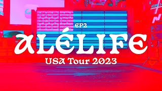 USA TOUR 2023 avec Romain Garcia  ALÉLIFE EP2 🇺🇸 dj travel vlog [upl. by Arata]