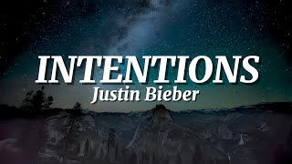 Intentions  Justin Bieber Lyrics🎵 ft Quavo [upl. by Nissa434]