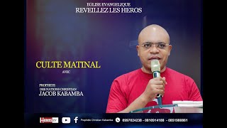 MATINEE DE PREDISPOSITION  DU 09 082024 AVEC PROPHETE DES NATIONS CHISTIAN JACOB KABAMBA [upl. by Dyana]