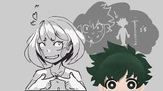 IzuOcha Ochakos type BNHA Comic Dubs [upl. by Schaaff]