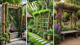 Beautiful Garden Trellis Ideas Elevate Your Green Space [upl. by Breban]