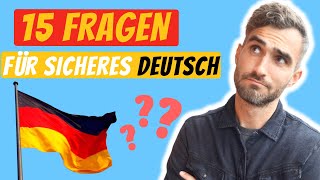 Über diese Themen MUSST du auf Deutsch sprechen können  Deutsch B1 B2 [upl. by Kimberlyn227]